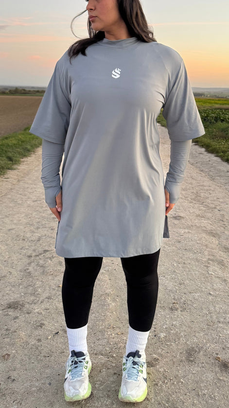 T-shirt PERFORMANCE 2.0 GRIS - PRE COMMANDE