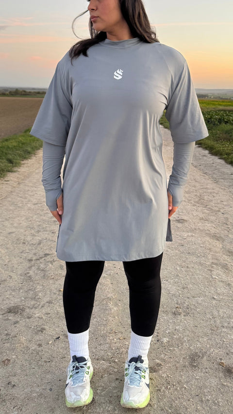 T-shirt PERFORMANCE 2.0 GRIS - PRE COMMANDE